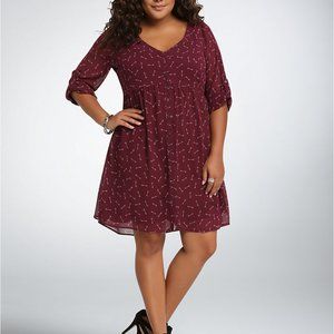 Arrow Print Shirt Dress - Torrid
